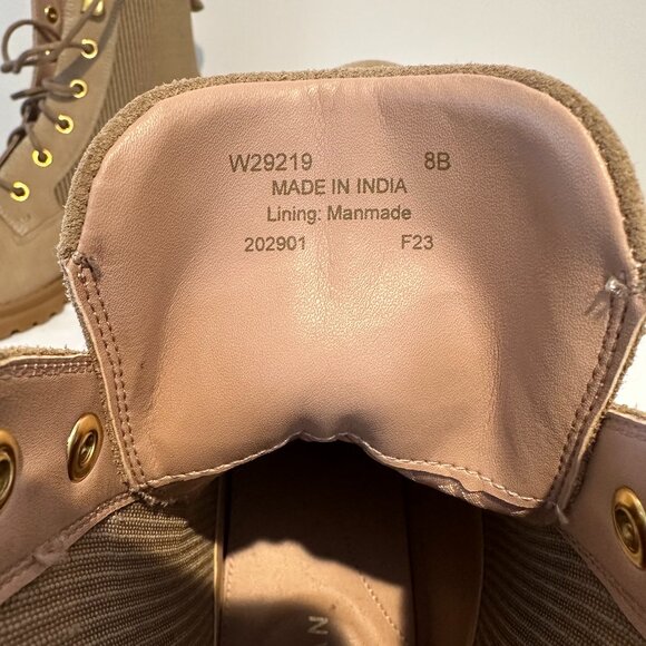 Cole Haan Women’s Camea Waterproof Combat Boots – Size 8 B - Picture 5 of 12